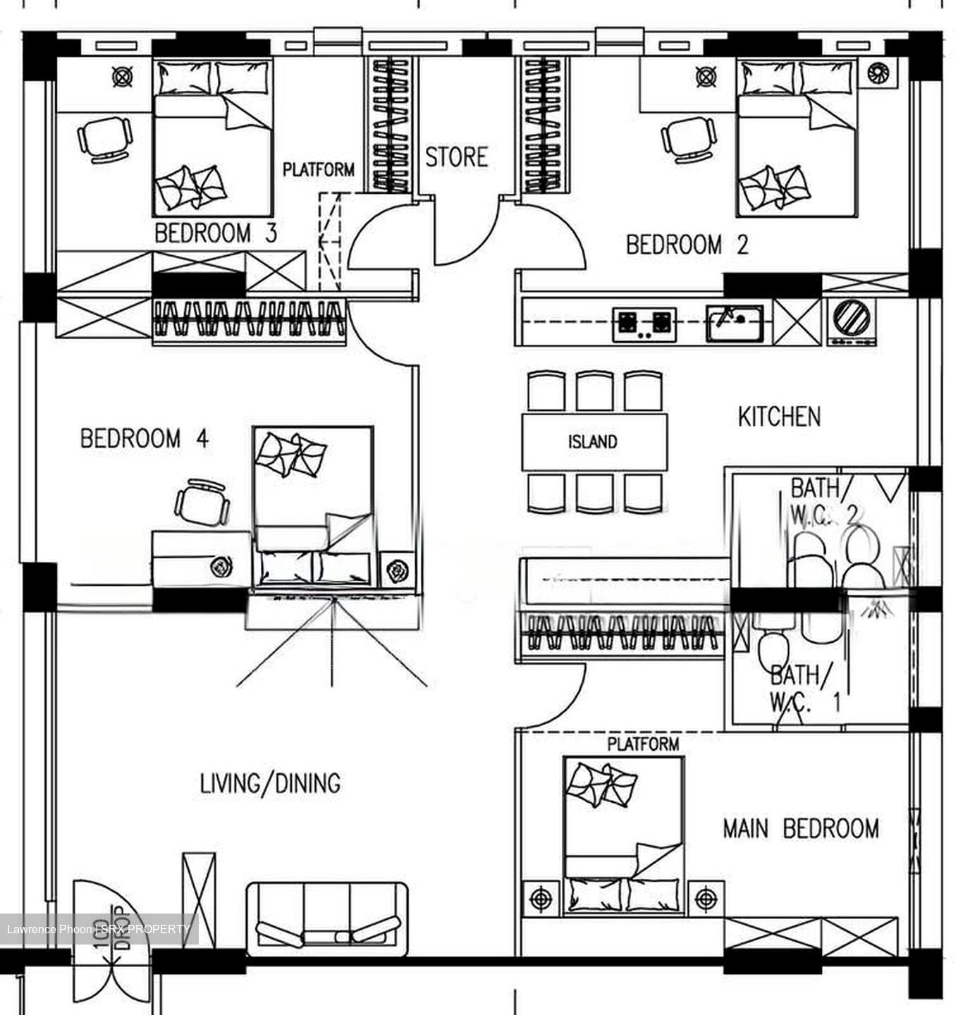 Blk 326 Tah Ching Road (Jurong West), HDB 5 Rooms #568072831
